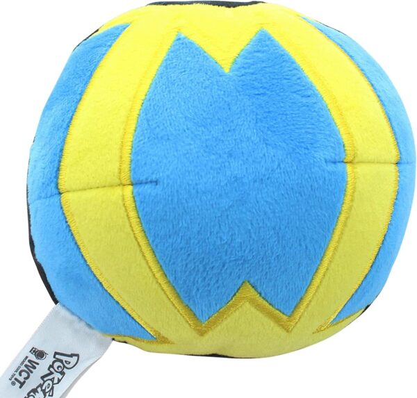 WCT Pokemon 5 Plush Pokeball Quick Ball with Weighted Bottom